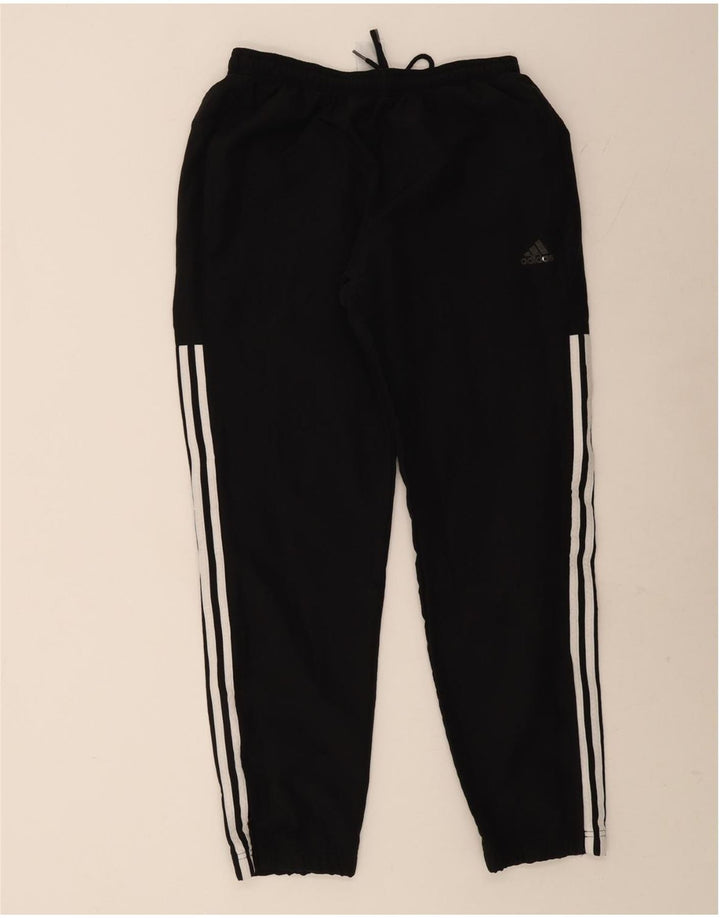 Pantaloni de trening pentru bărbați ADIDAS Joggeri poliester mediu negru