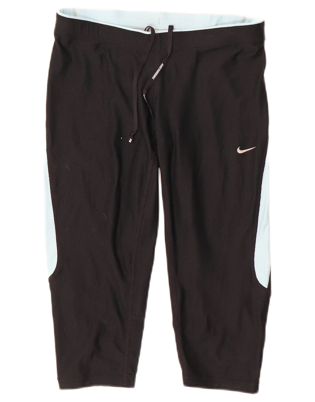 Leggings Capri Nike pentru femei UK 10, negru, color block