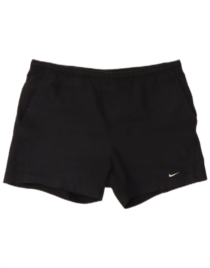 Pantaloni scurți sport Nike pentru bărbați, mediu negru