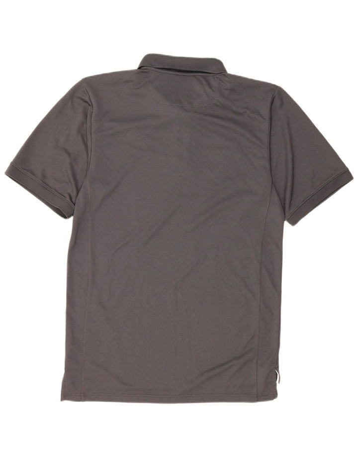 Tricou polo Russell Athletic pentru bărbați, mic, gri, poliester