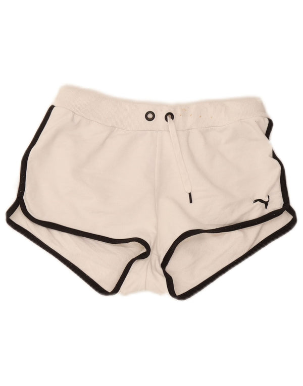 Pantaloni scurti sport Puma pentru femei UK 10 Small White