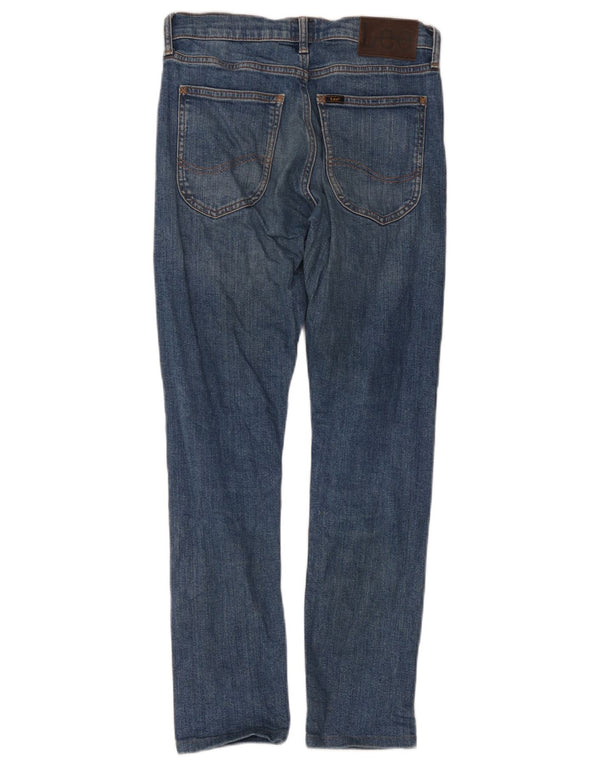 Blugi Lee Luke Tapered Slim W27 L32 Bumbac albastru