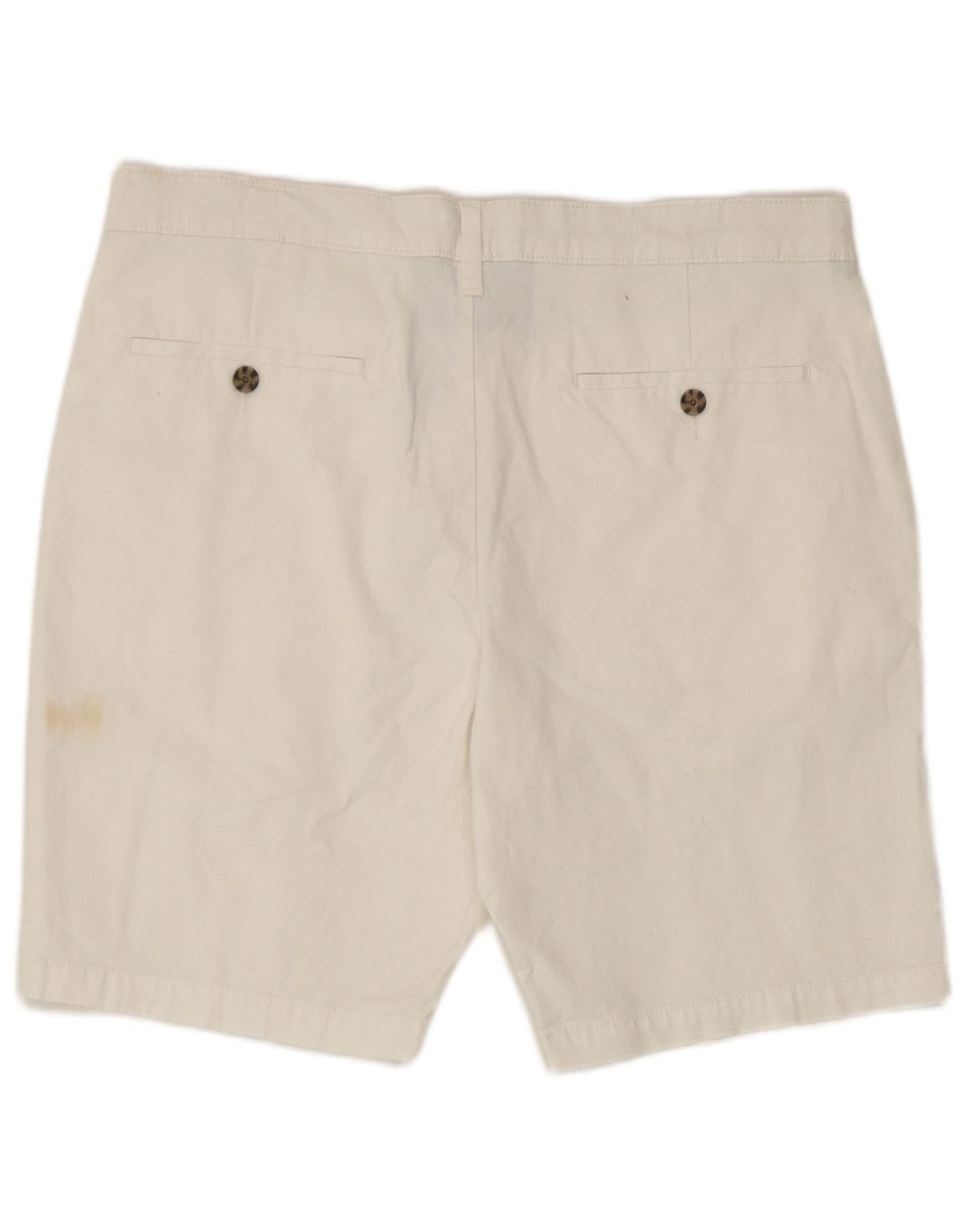Pantaloni scurți chino pentru bărbați Marks & Spencer W34, mari, alb, bumbac