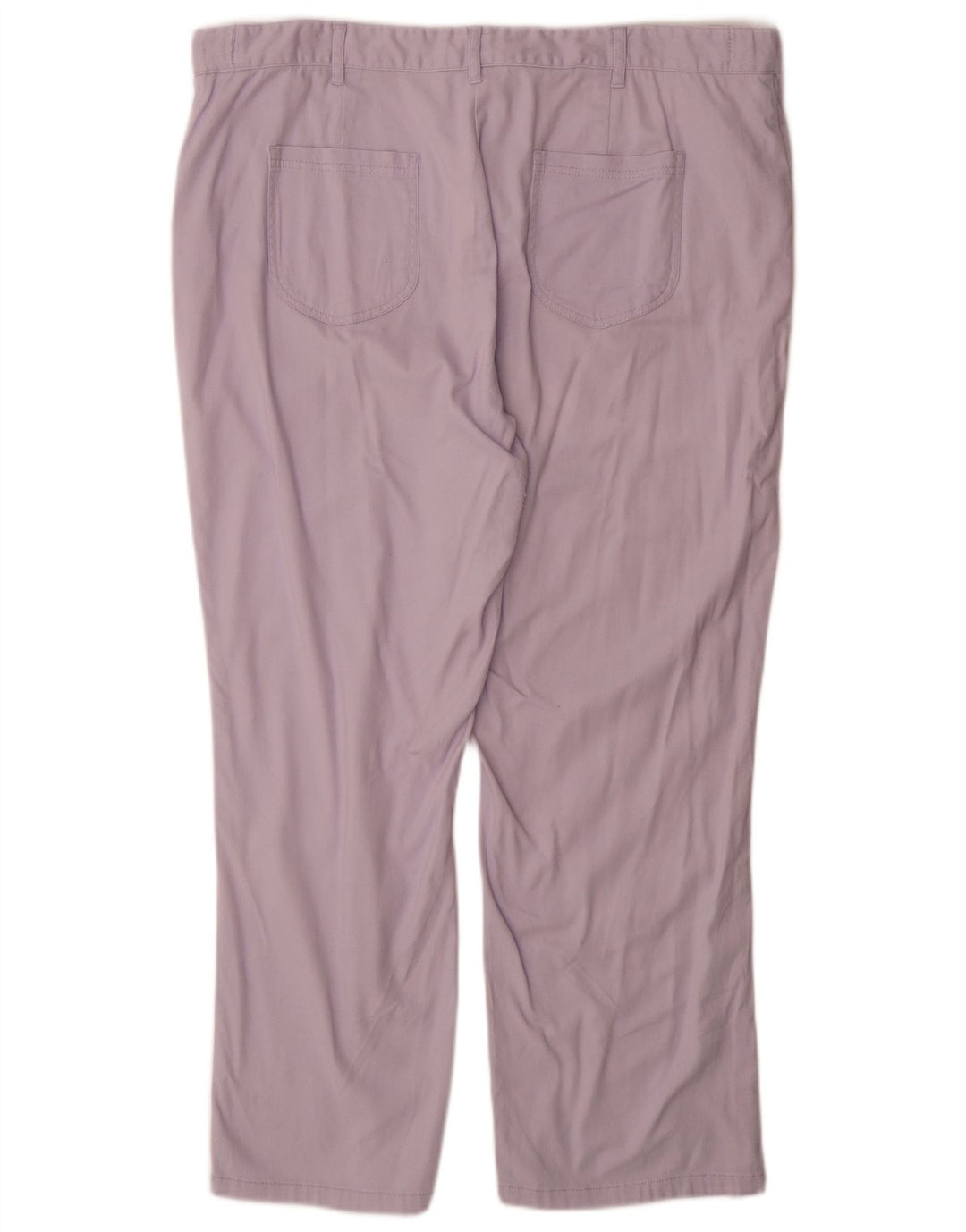COTTON TRADERS Pantaloni chino drepti pentru femei UK 22 3XL W40 L30 Violet