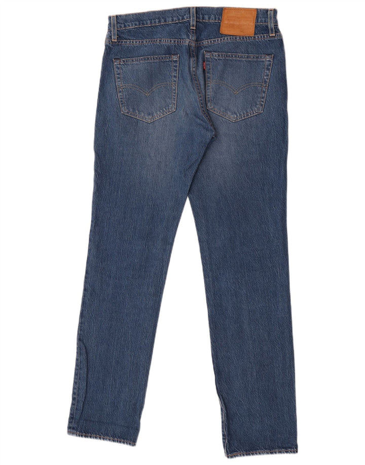 Blugi Levi's 511 Distressed Slim W31 L32 Bumbac albastru