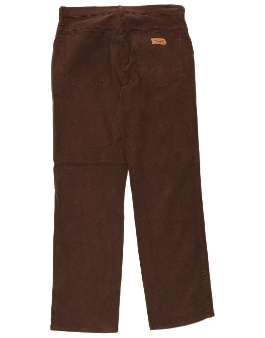 Pantaloni casual drepti pentru bărbați WRANGLER W32 L30 bumbac maro