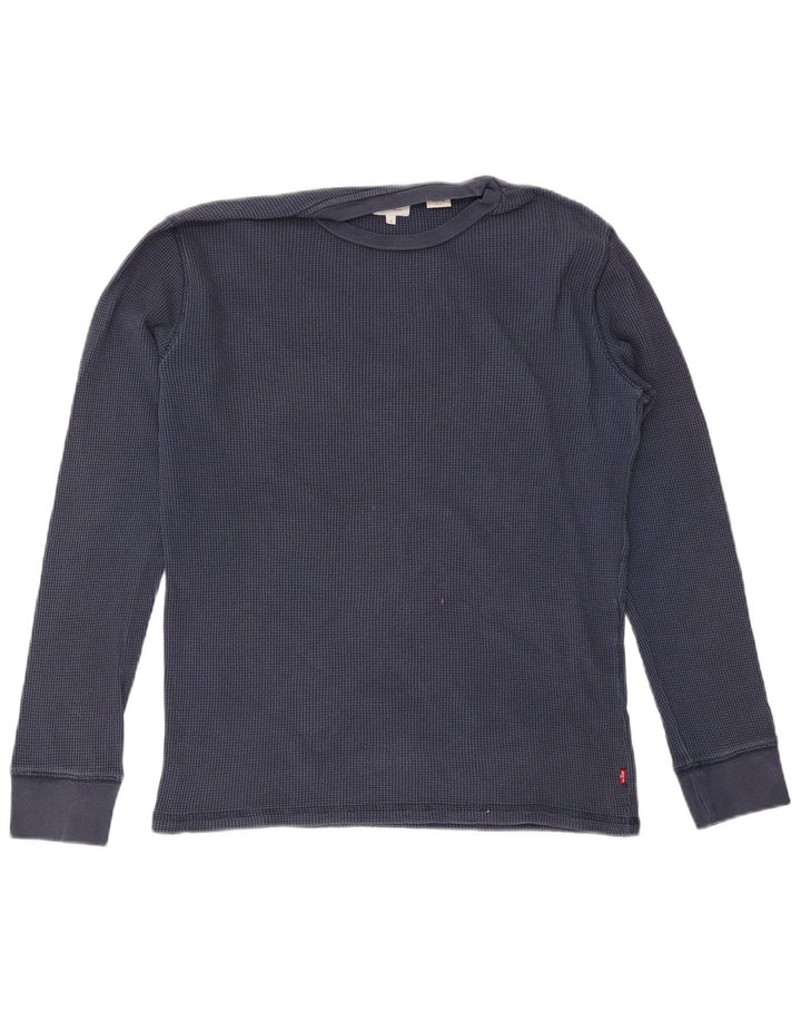 Top pentru bărbați Levi's cu mânecă lungă, mic, bleumarin