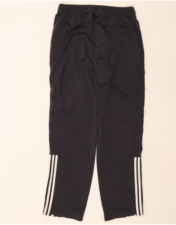 ADIDAS Mens Tracksuit Trousers UK 40/42 Medium Black Polyester Vintage Adidas and Second-Hand Adidas from Messina Hembry 