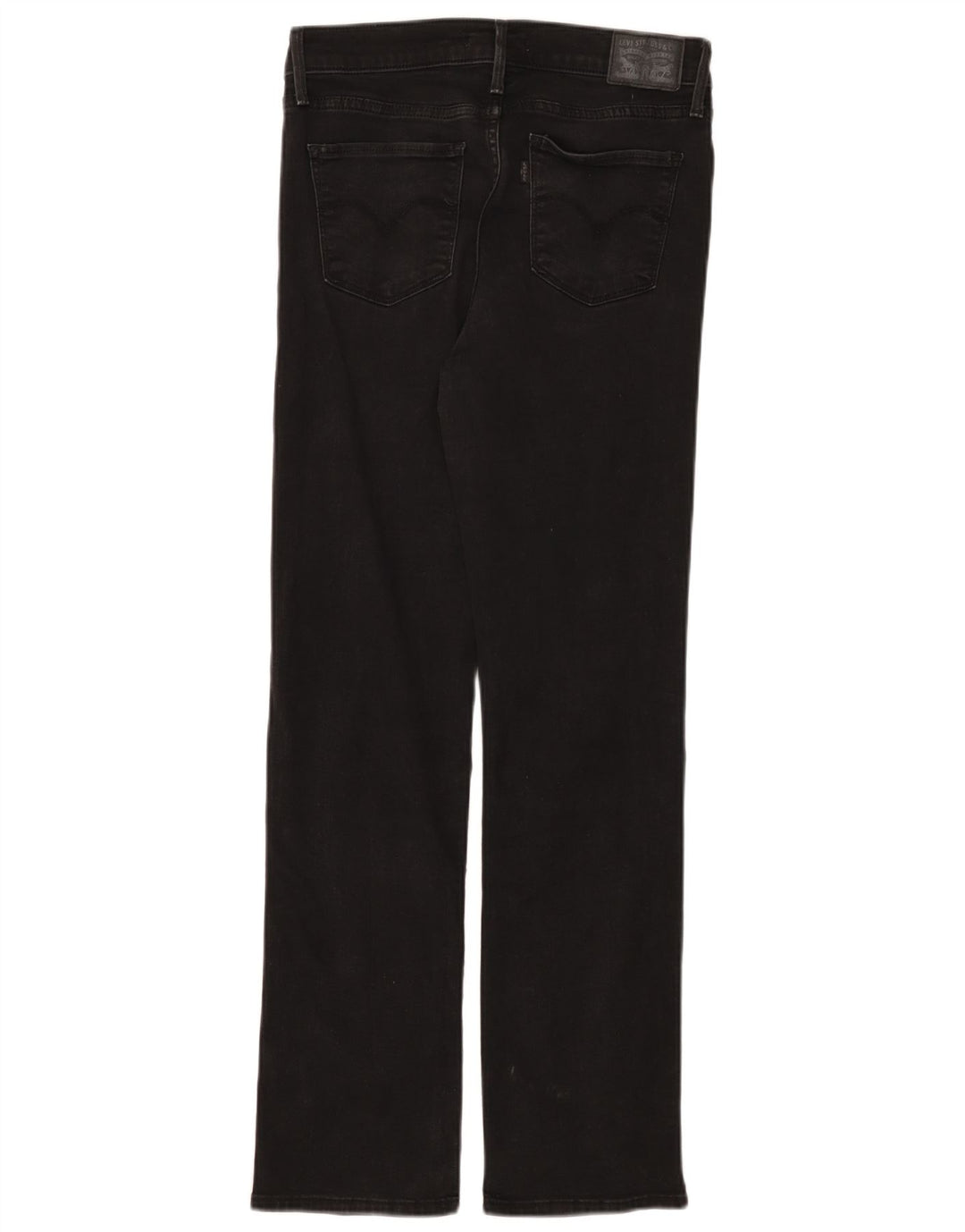 Blugi drepți modelați Levi's 314 pentru femei W29 L30 bumbac negru