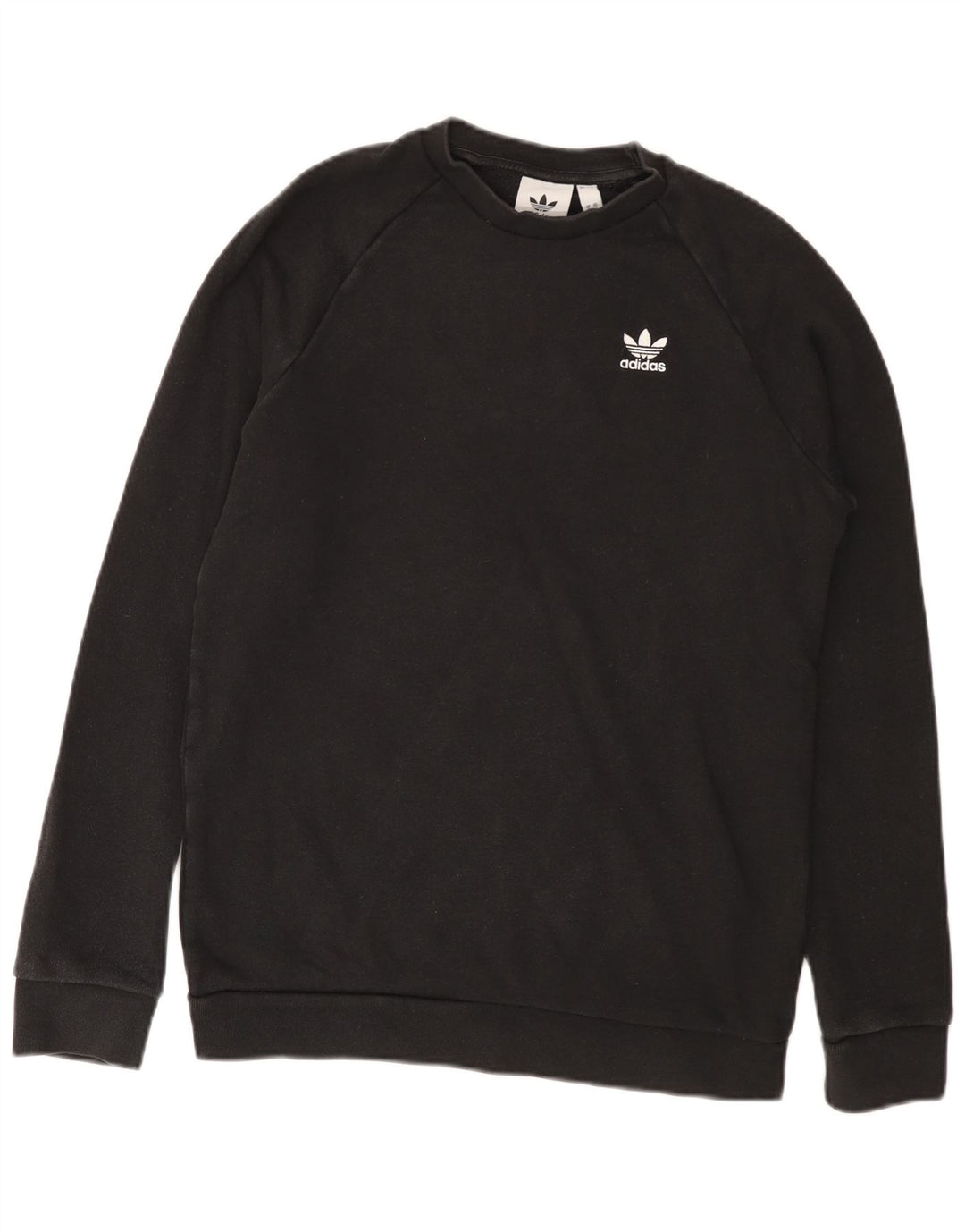 Hanorac pentru bărbați Adidas Jumper mic, negru, bumbac