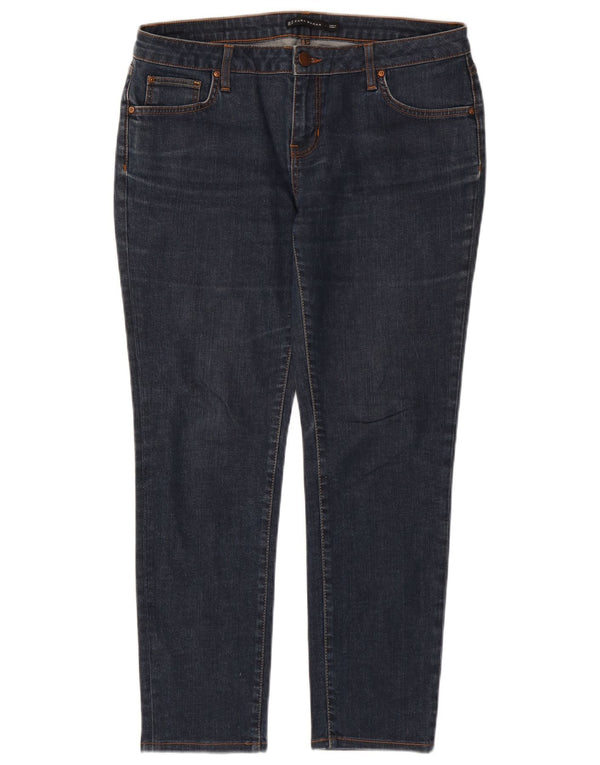 Blugi slim pentru femei Zara EU 46 2XL W36 L28 Bleumarin