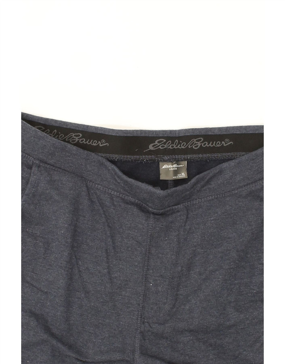 EDDIE BAUER Mens Sport Shorts XL Navy Blue Cotton Vintage Eddie Bauer and Second-Hand Eddie Bauer from Messina Hembry 