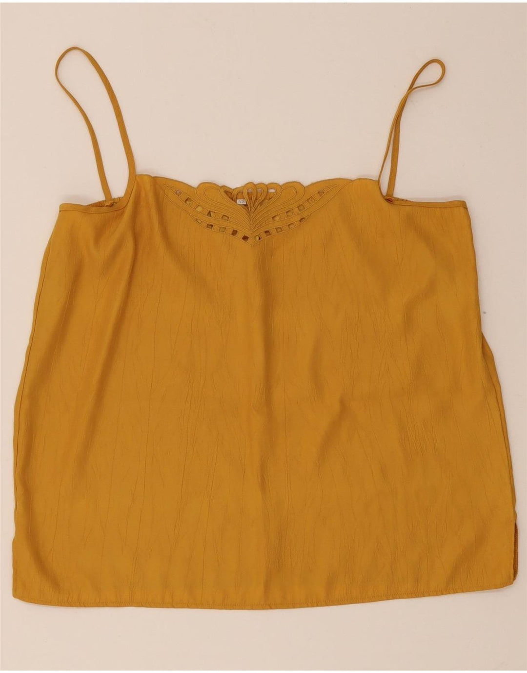 Cami Top pentru femei Vintage IT 42 Galben mediu