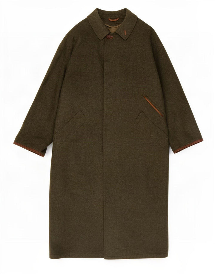Palton pentru bărbați Amadeus UK 38 Medium Khaki Lână virgină