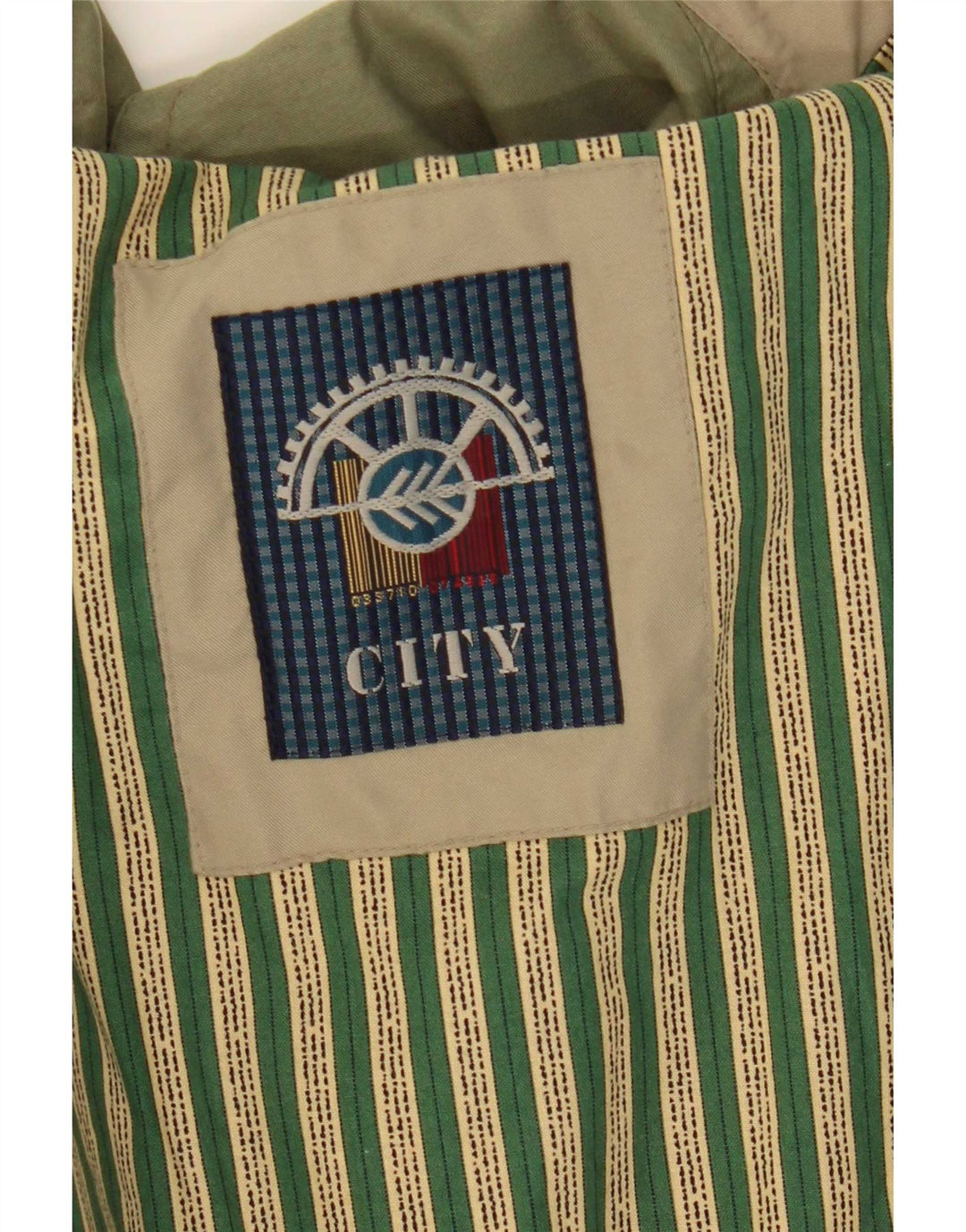 Bomber vintage pentru bărbați UK 42 XL verde microfibre