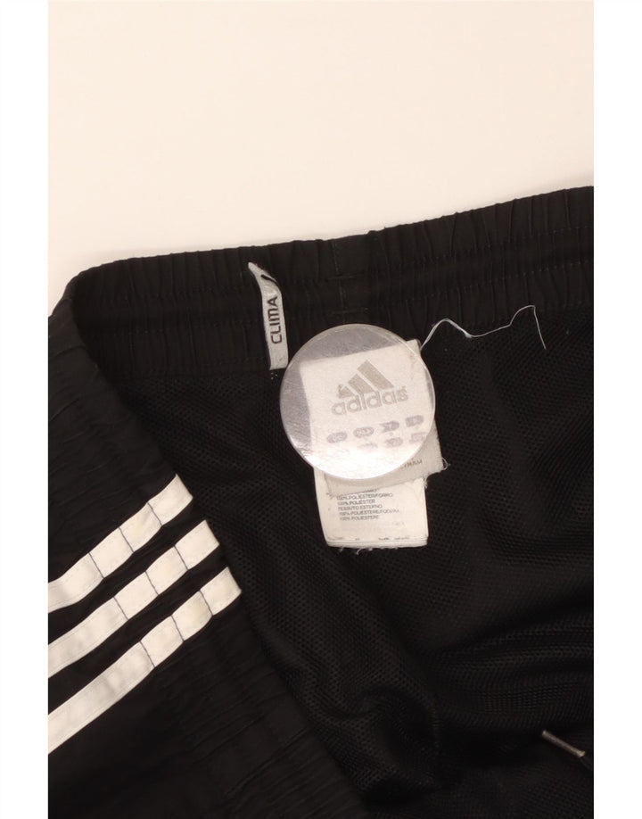 Pantaloni de trening Adidas pentru bărbați, poliester negru mic