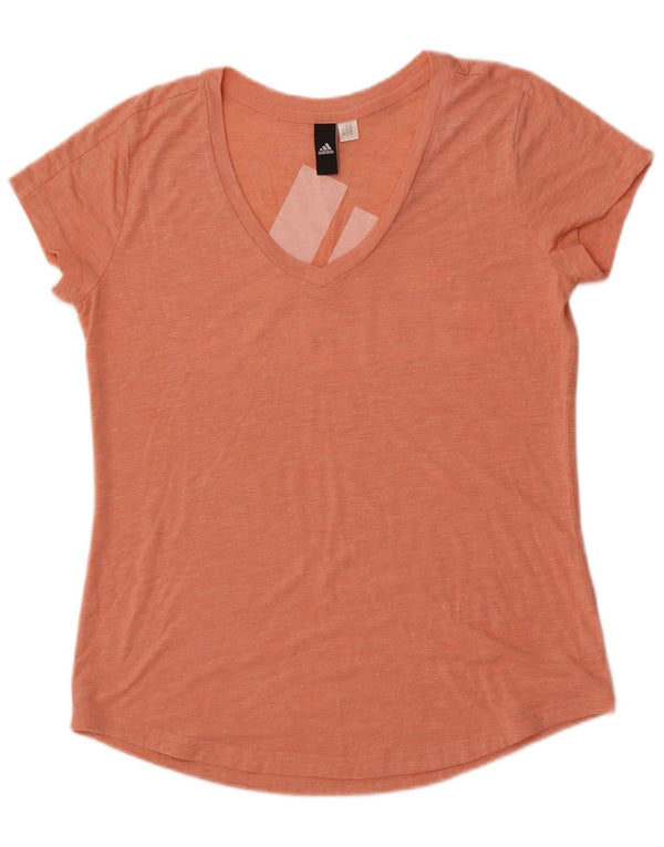 Tricou grafic Adidas pentru femei Top UK 14 Medium Orange