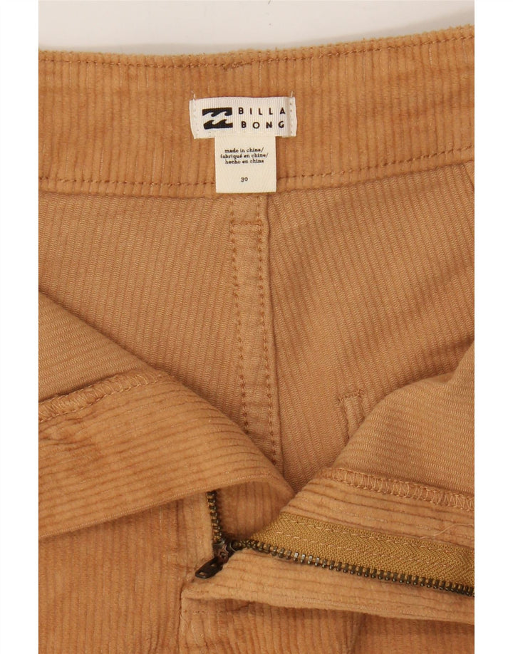 BILLABONG Womens Corduroy Shorts W30 Medium Brown Vintage Billabong and Second-Hand Billabong from Messina Hembry 
