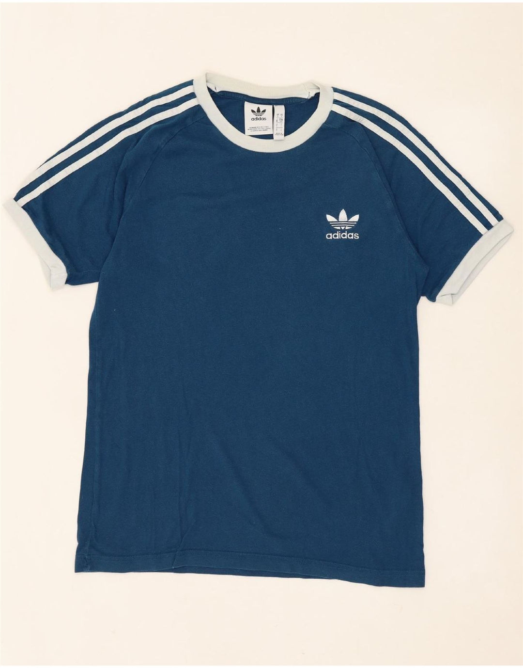 Tricou bărbați ADIDAS Top mic din bumbac bleumarin