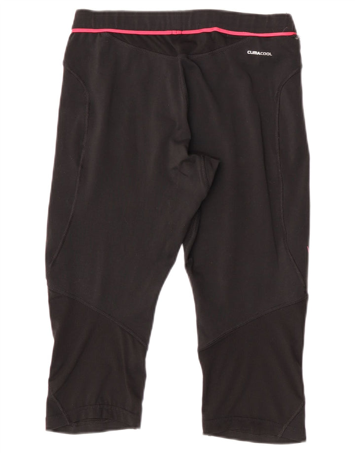 Leggings Adidas Climacool Capri pentru femei UK 12 Poliester mediu negru