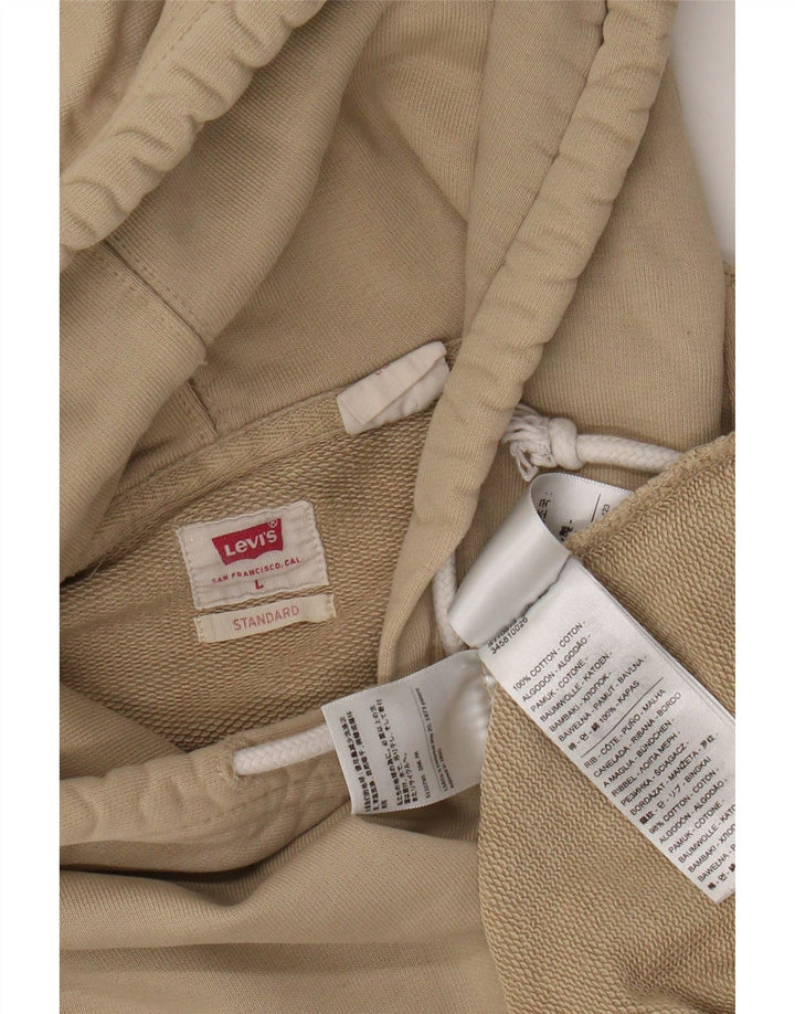 Pulover Levi's Standard pentru bărbați, mare, bej, bumbac