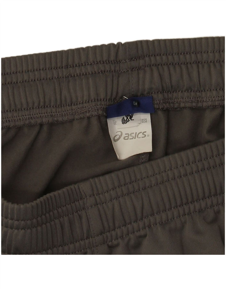 Pantaloni de trening ASICS pentru bărbați XL poliester gri