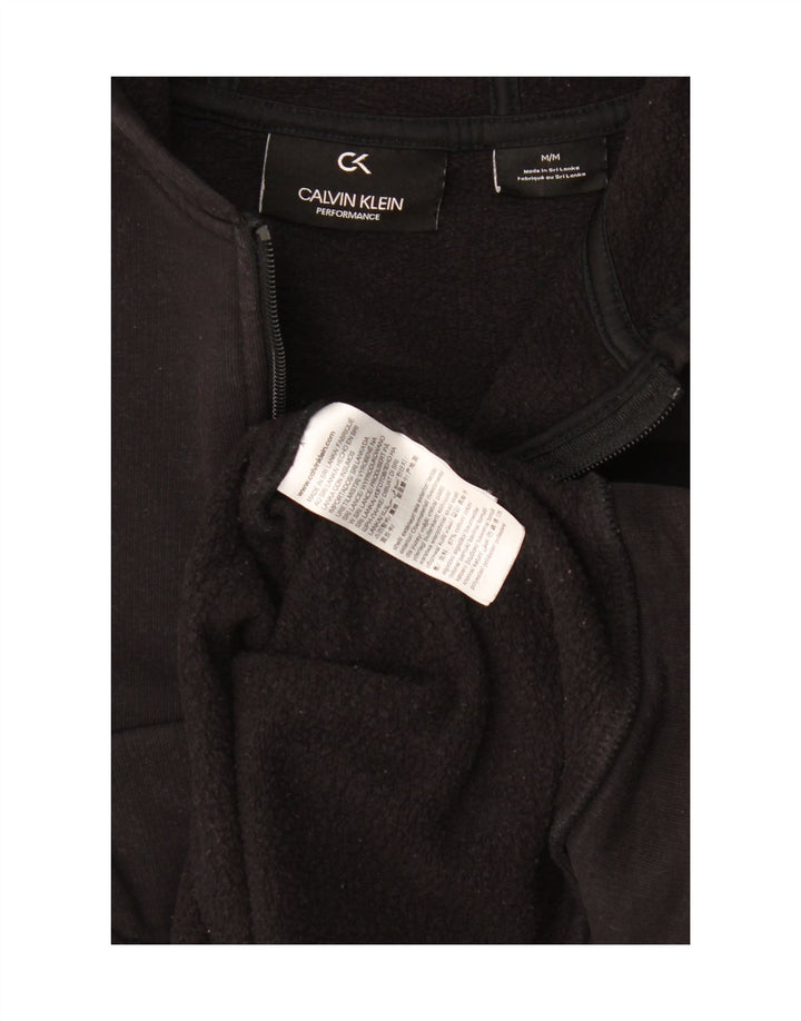 Pulover Calvin Klein pentru femei Performance Zip Hoodie UK 14 Medium Black