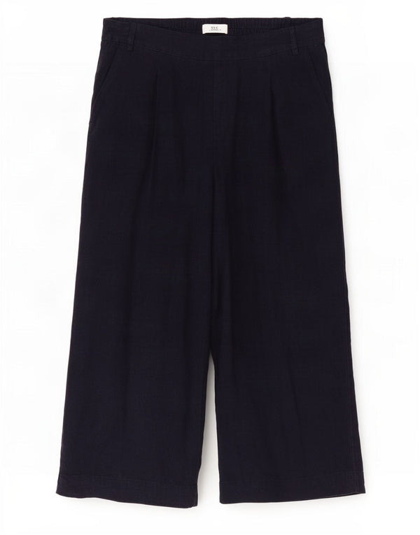 Pantaloni Capri pentru femei Marks & Spencer UK 14 Large W33 L23 Bleumarin