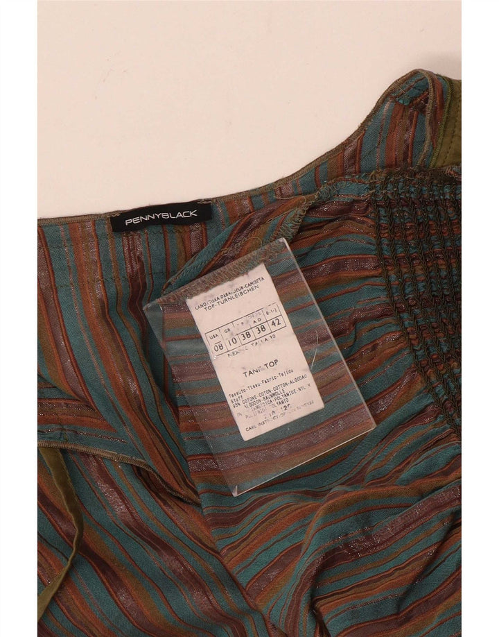 Bluză pentru femei Penny Black, UK 10, bumbac cu dungi multicolore mici