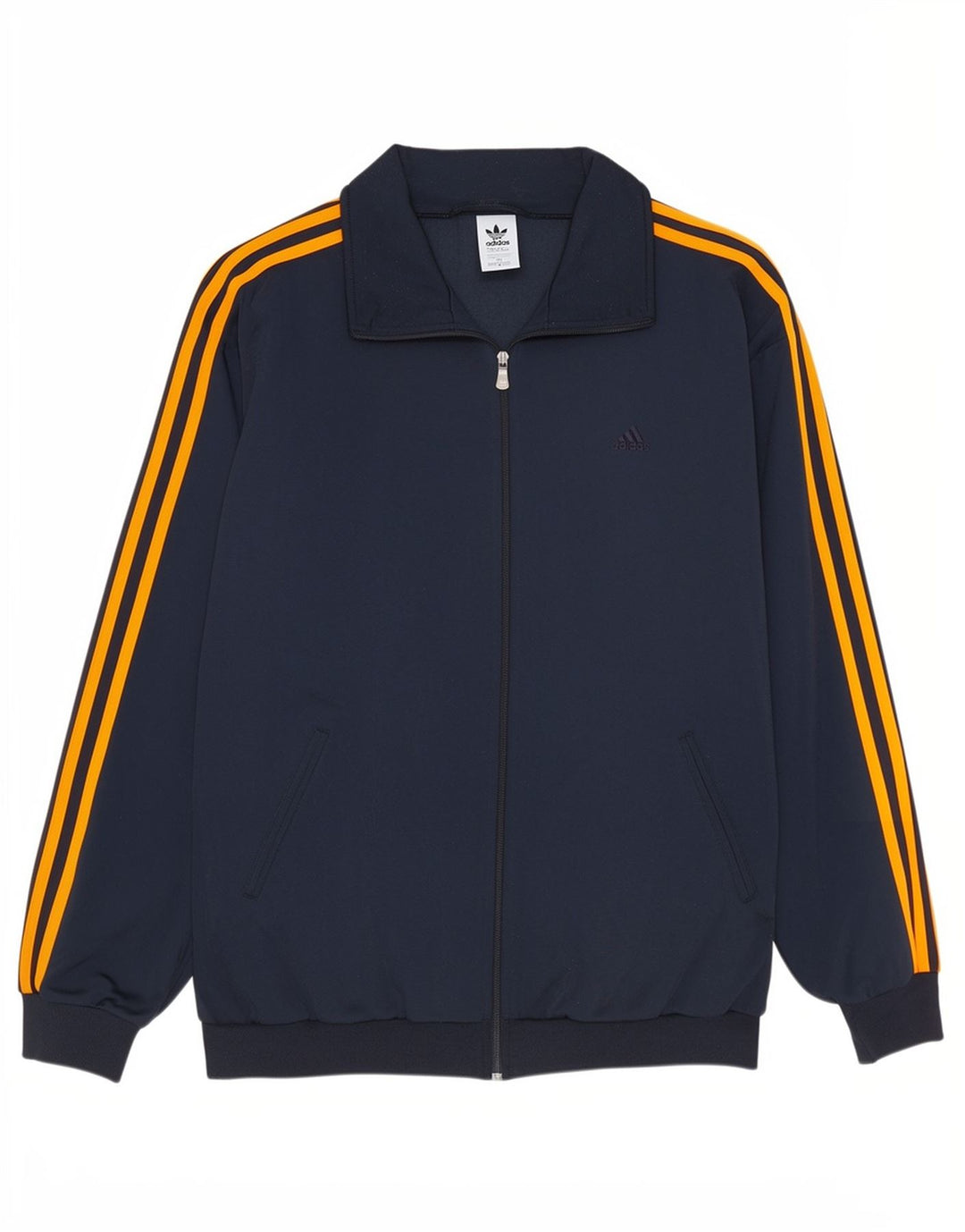 Jachetă de trening pentru bărbați Adidas UK 42/44 Poliester mare, albastru bleumarin