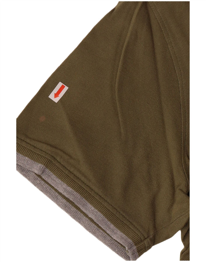 Tricou polo Harmont & Blaine pentru bărbați, bumbac verde mare