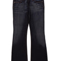 CALVIN KLEIN Blugi Bootcut pentru femei W32 L33 Bumbac bleumarin