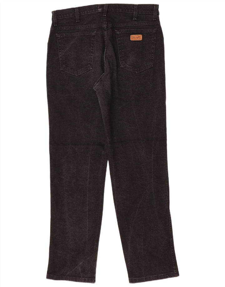 Blugi conici pentru bărbați Wrangler W32 L32 negri