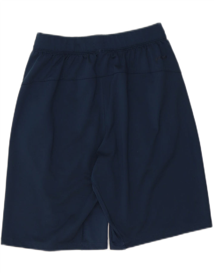 Pantaloni scurți sport grafic Adidas pentru bărbați, poliester mici, albastru
