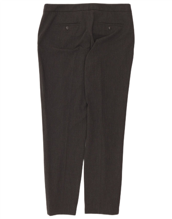 Trussardi Pantaloni subțiri pentru femei IT 40 Small W30 L27 Gri Poliester