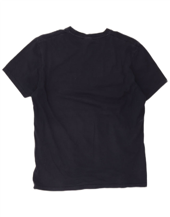 Tricou cu grafic pentru bărbați Ellesse Top mediu din bumbac bleumarin