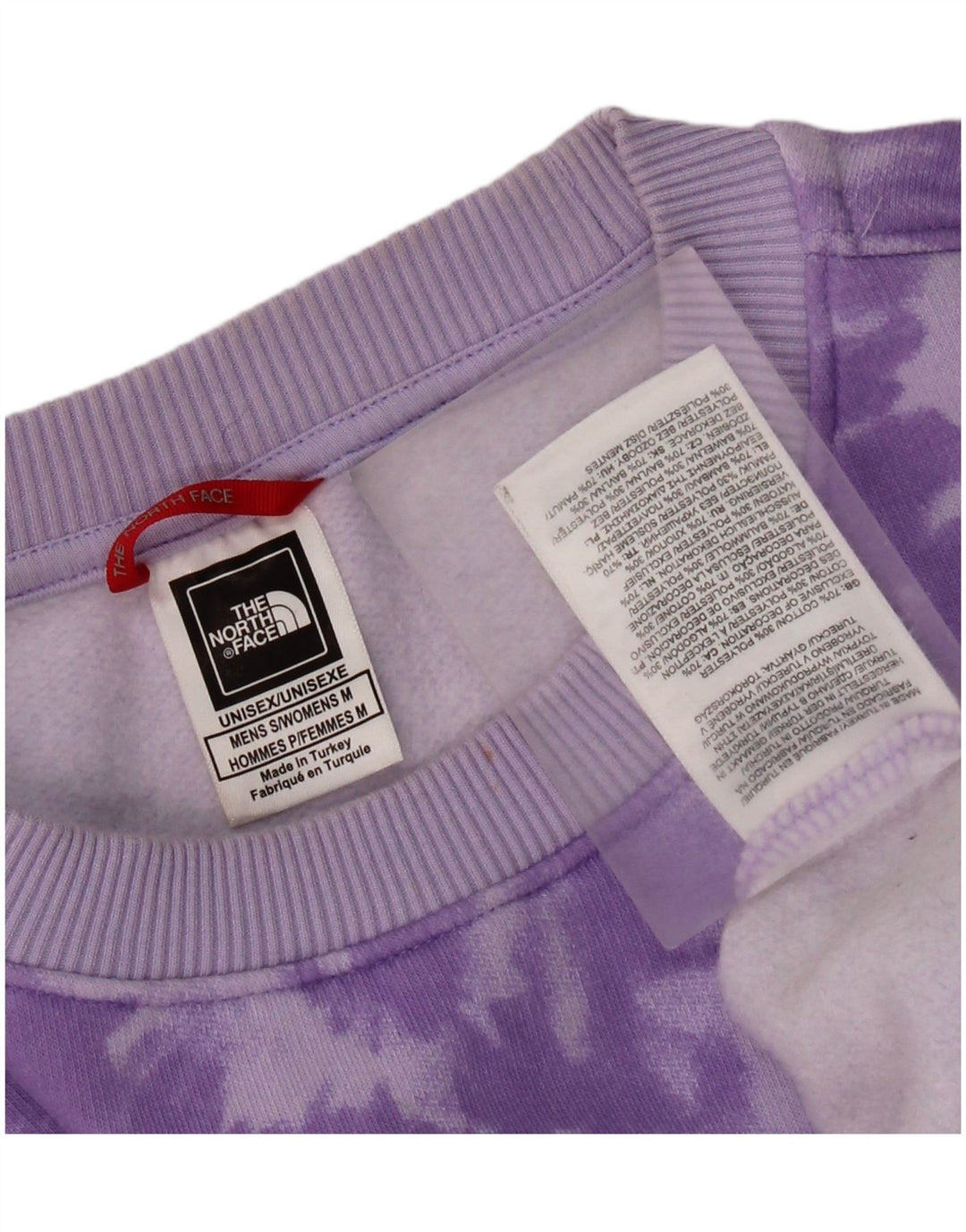 Hanorac pentru bărbați The North Face Jumper Medium Purple Tie Dye Bumbac