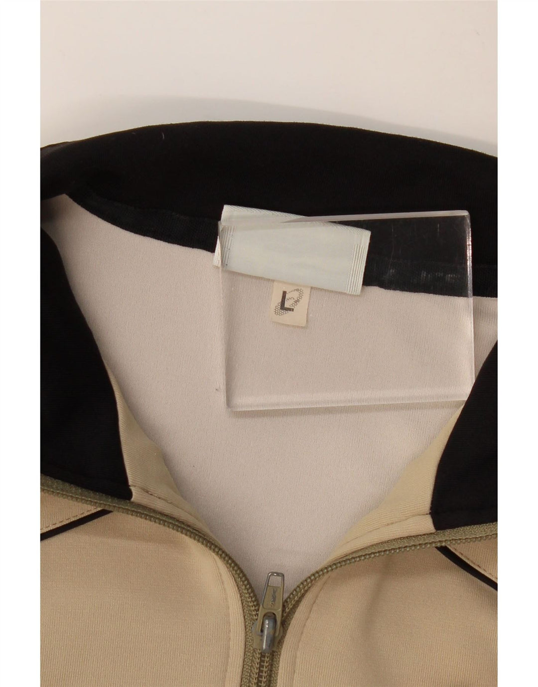 Jachetă de trening pentru femei ASICS UK 14, mare, bej, bloc de culoare