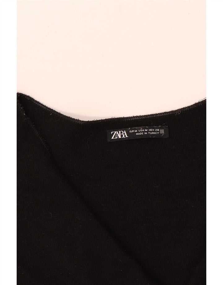 Vestă pentru femei Zara UK 12 Medium Black