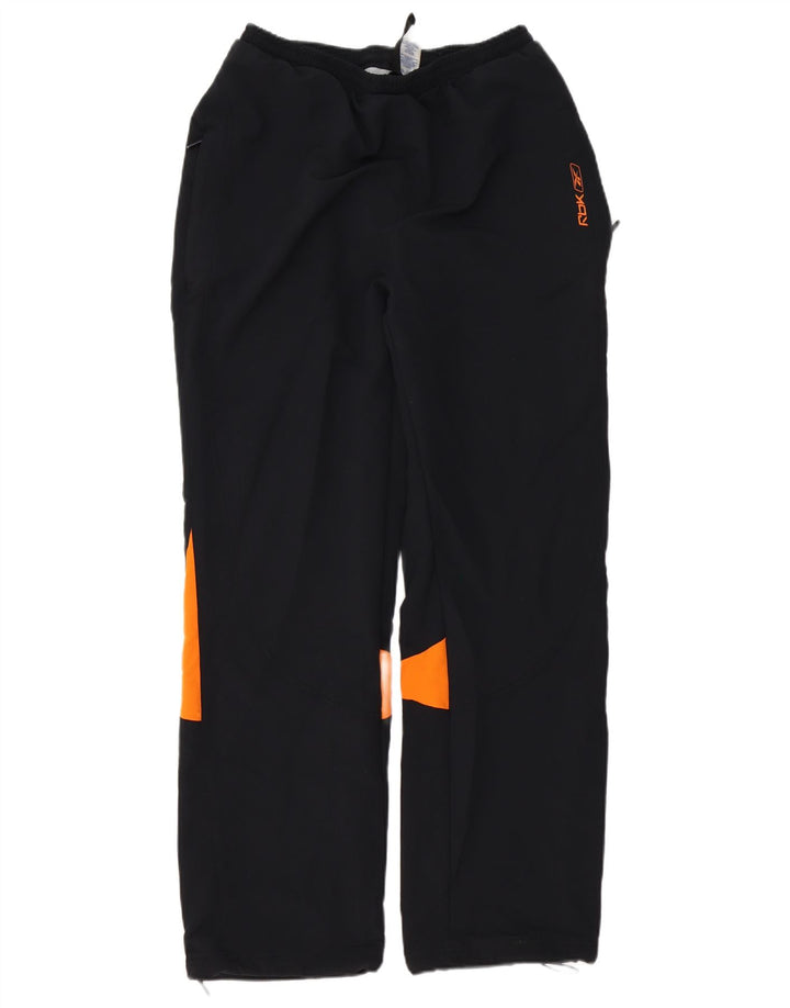 Pantaloni de trening pentru bărbați Reebok, mari, negru, poliester color bloc