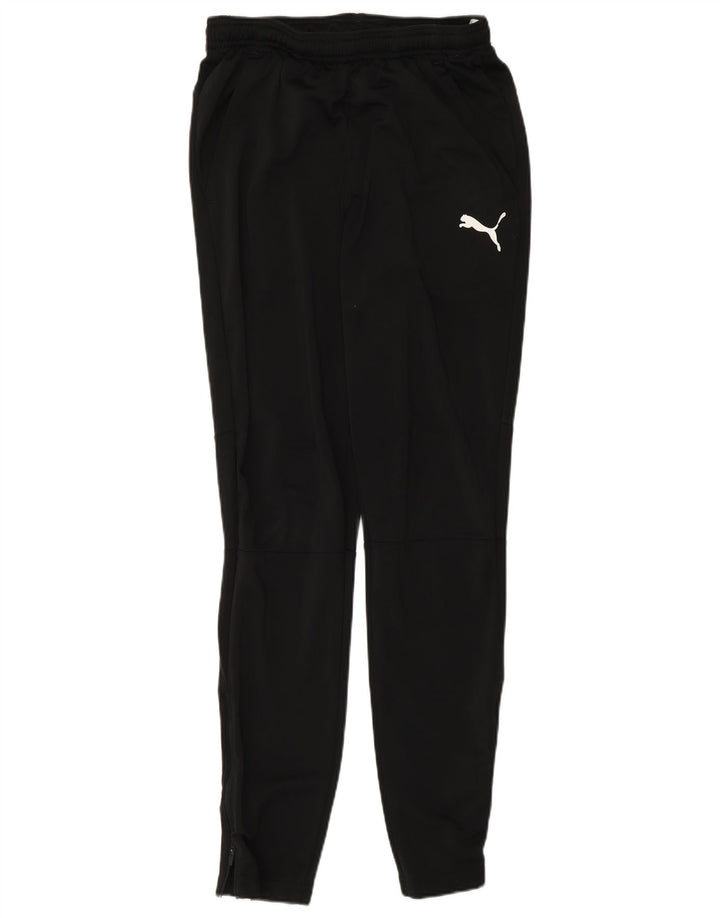 Pantaloni de trening Puma pentru bărbați obișnuiți Joggeri, poliester negru mic