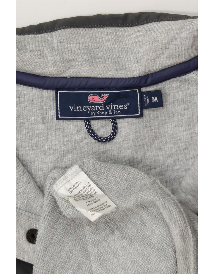 VINEYARD VINES Hanorac loose-fit pentru bărbați, gri mediu, bloc de culoare