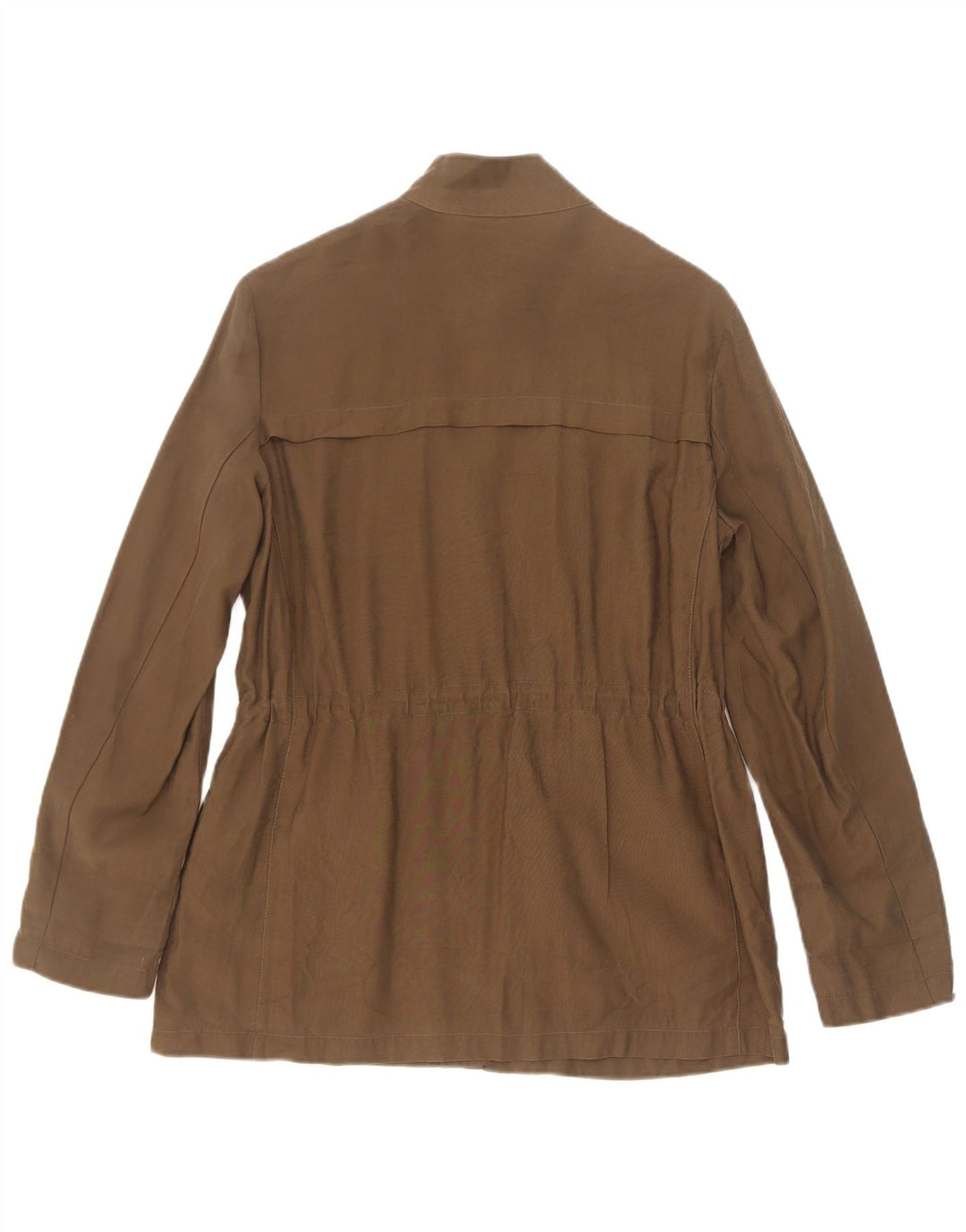Jachetă Utilitară pentru Femei Zara UK 14 Medium Khaki Viscose