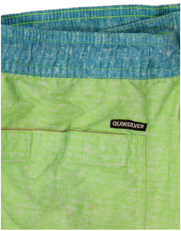 Pantaloni scurți de înot Quiksilver pentru bărbați, mari, verzi