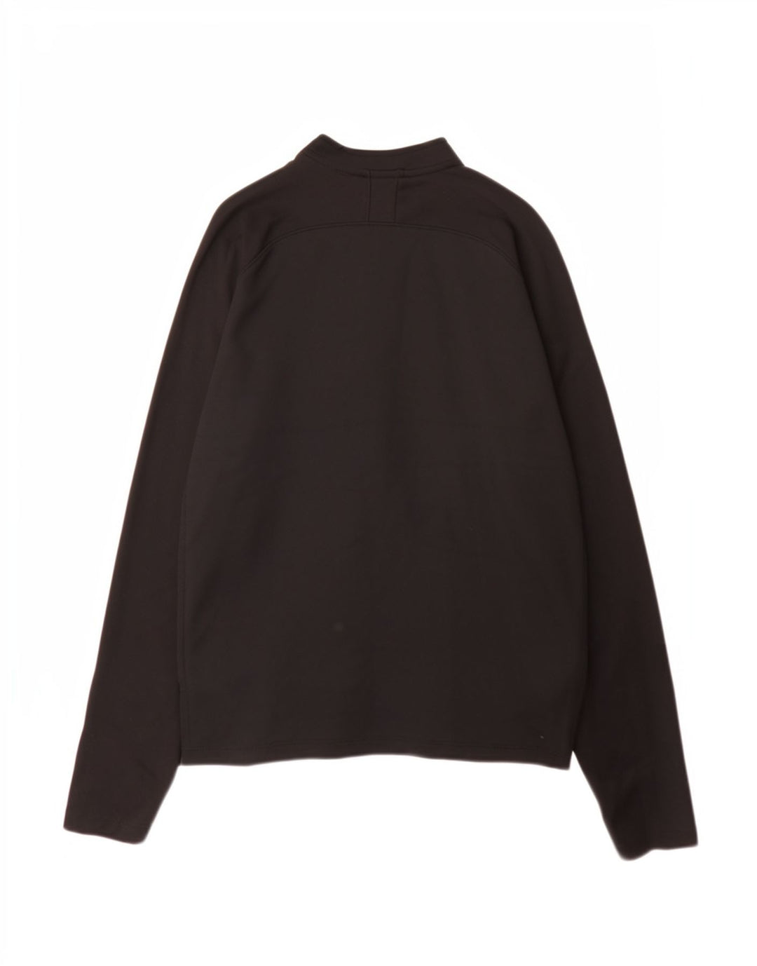 Trening pentru băieți Dri Fit Zip Neck Pullover Top 13-14 ani XL Negru