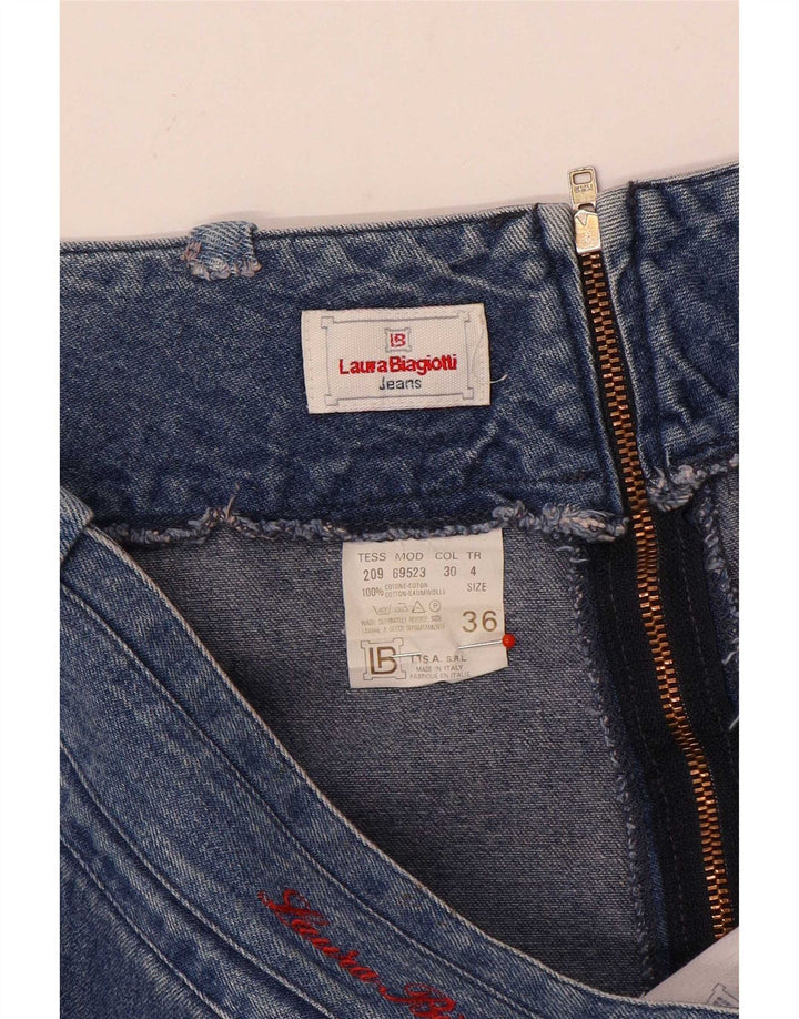 Fusta Dama Laura Biagiotti Denim W36 Large Blue