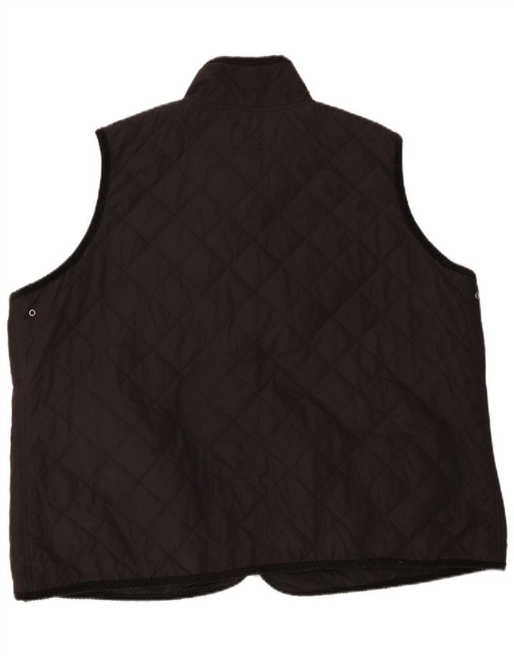Gilet matlasat pentru femei Ralph Lauren UK 22 3XL poliester negru