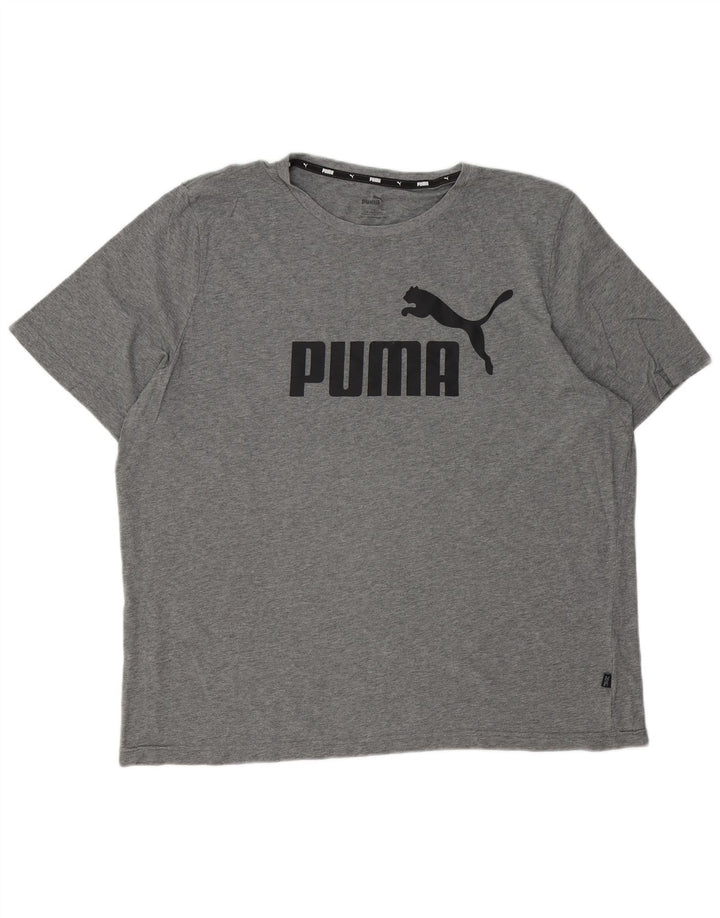 Tricou grafic PUMA pentru bărbați Top 2XL gri