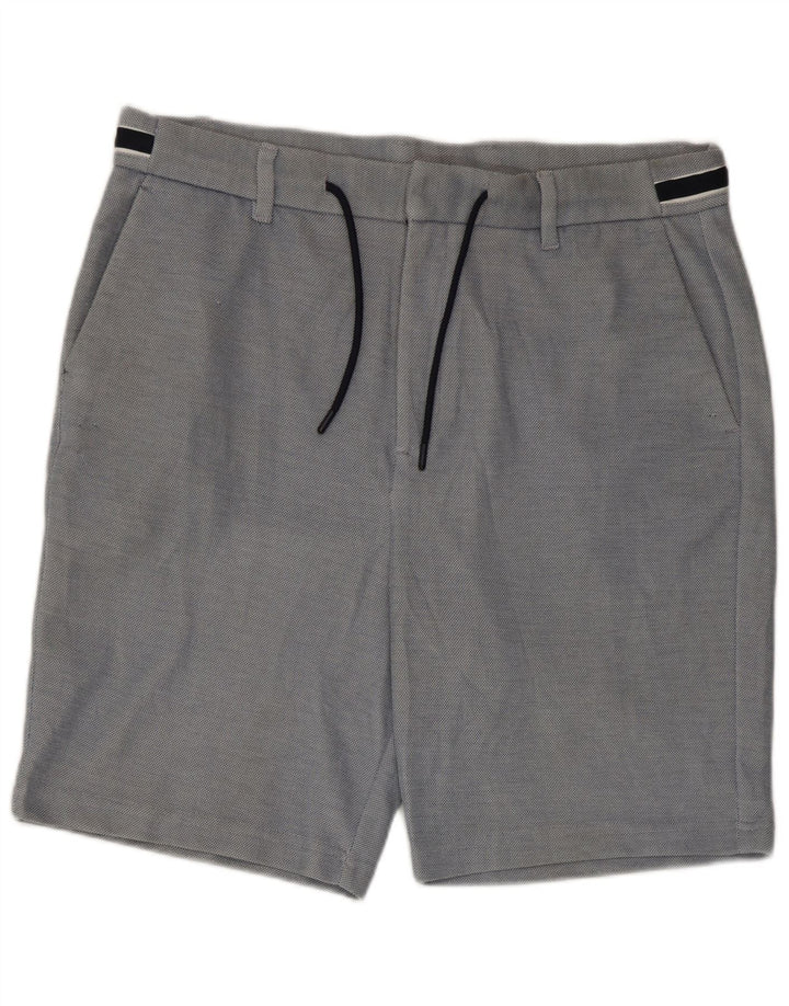 Pantaloni scurți chino pentru bărbați Zara XL W38 poliester albastru