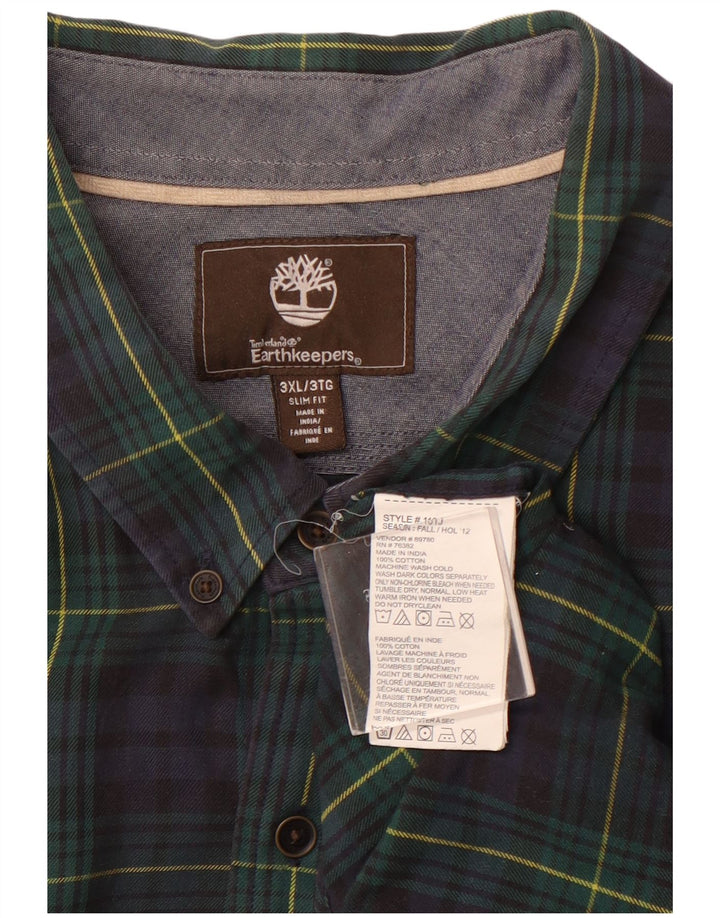 Cămașă de flanel TIMBERLAND Earthkeepers pentru bărbați, 3XL, albastru bleumarin